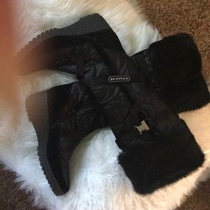 Coach Winter Boots NWT/Box Black